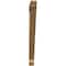 Ekena Millwork Traditional Traditional Smooth Bracket, Western Red Cedar, 3 1/2"W x 42"D x 42"H BKT04X42X42TRA01SWR - alternate 2